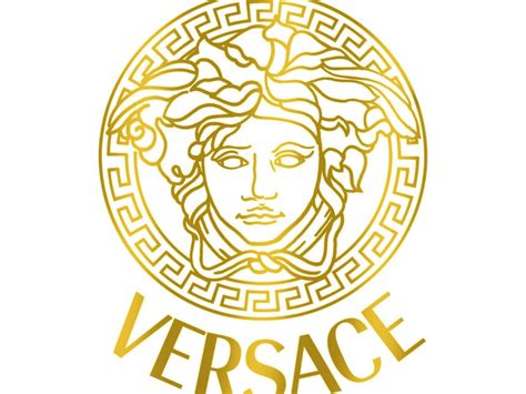 marque versace logo|Versace logo greek mythology.